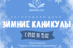 Зимние каникулы на Загородной даче!