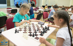 Турнир по шахматам в городском лагере