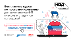 Школьников Петербурга приглашают на бесплатные курсы программирования