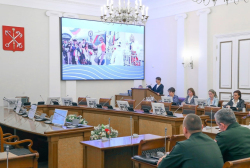 Директор Школы 619 выступила с отчетом на заседании Правительства Санкт-Петербурга